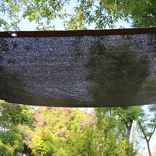 Sunblock Shade Cloth for Garden Sun Shade Mesh Tarp with Reinforced Grommets Pergola Sun Screens Shade Cover Canopy for Plants, Greenhouse, Pergola and Backyard Patio Sunshade(5m/16.4ft)