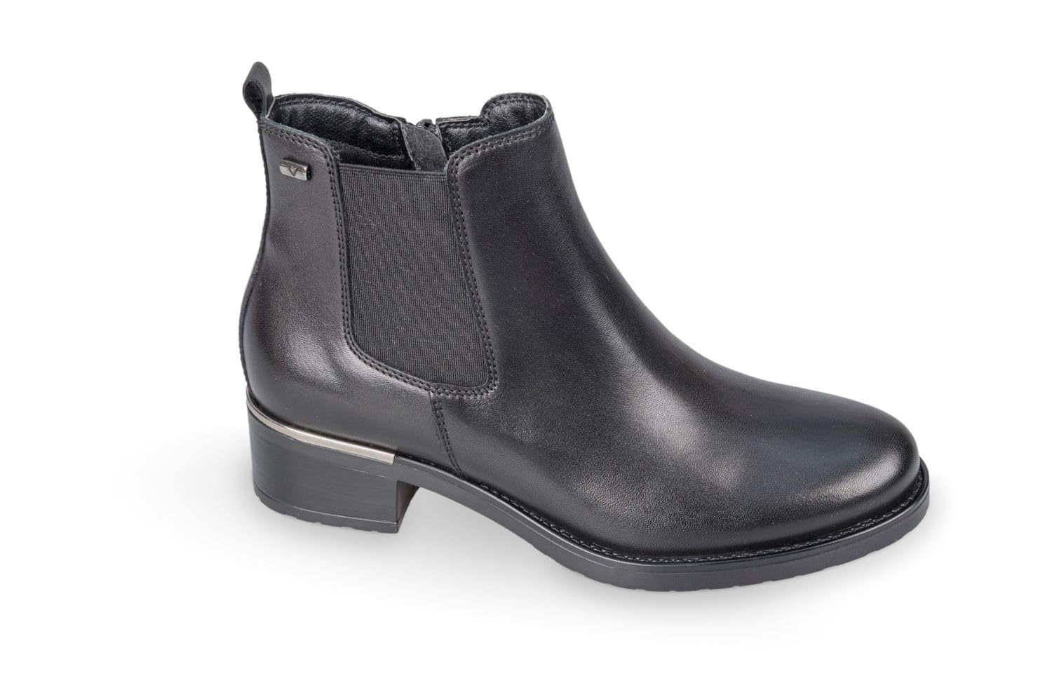 Valleverde Stivaletti Donna 47531 in Pelle Nero EU 35