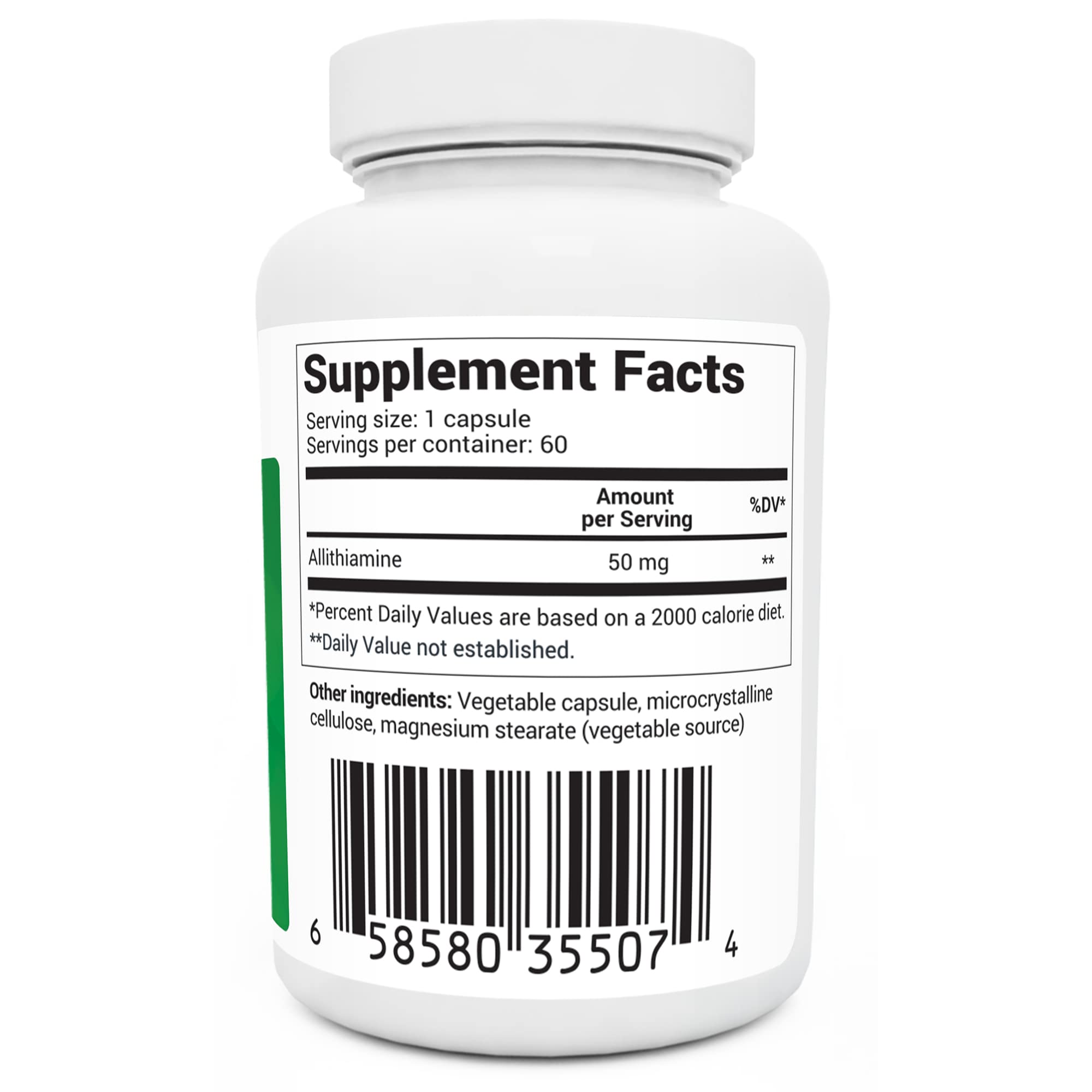 Dr. Berg's Natural Vitamin B1 Thiamine B1 Supplement Promotes