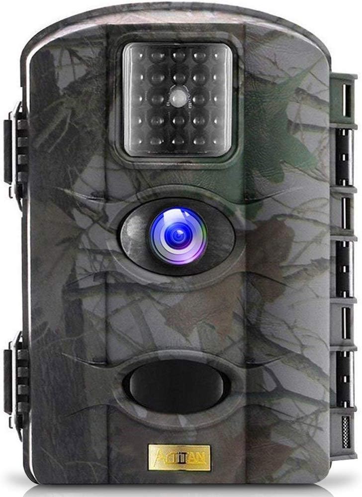 ARTITAN Wildlife Trail Camera 12MP Game Camera Motion Activted Infrared Hunting Cam with Night Vision 65ft/20m IP65 Waterproof for Outdoor Home Security Surveillance Camping