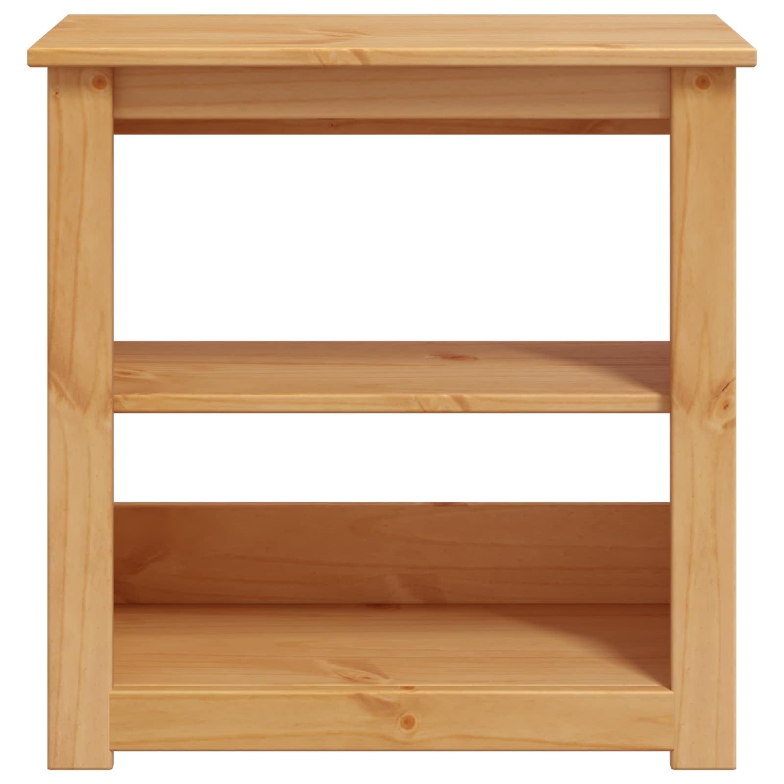 Panama - Armadietto per acquario, 60 x 30 x 60 cm, in legno di pino, con vano portaoggetti, colore: marrone