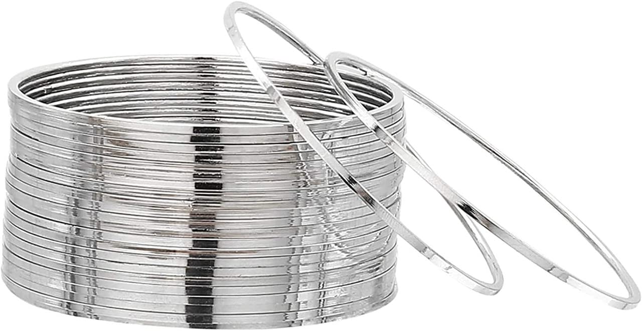 See full amazon price history chart for DohDeep Metal Silver Bangles For Girls and Women DohDeep Metal Silver Bangles For Girls and Women (B0BMB2W3HJ) Amazon Price History, Amazon Price Tracker