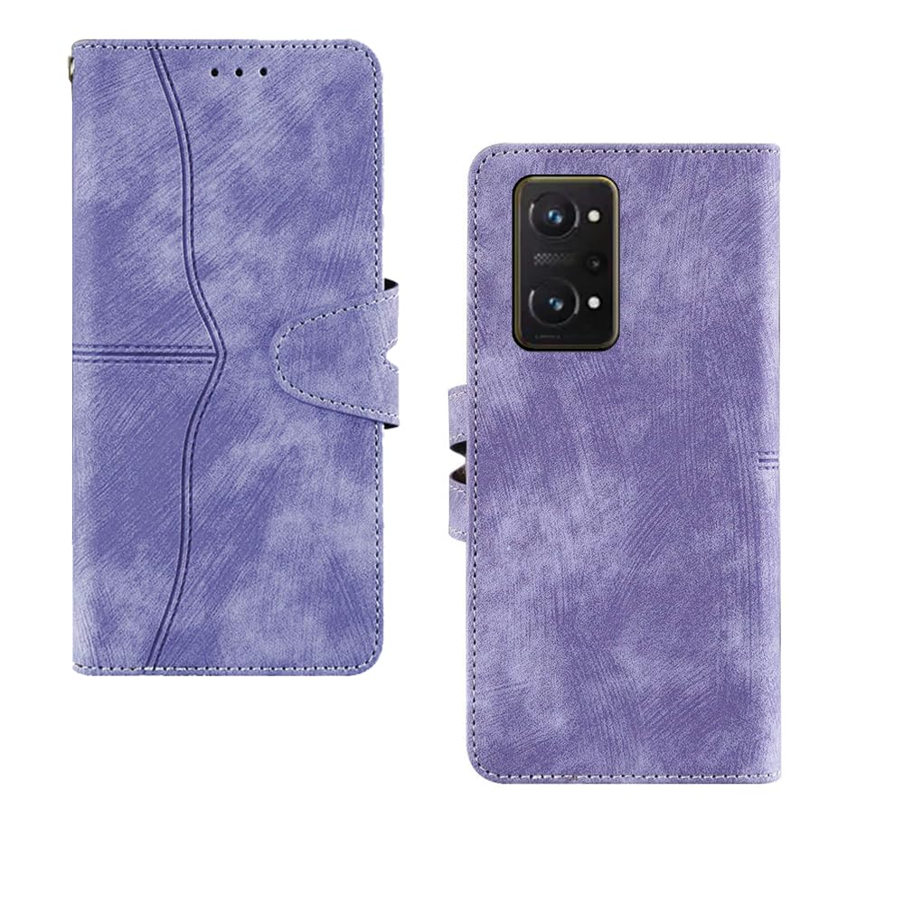 Chaapio Realme GT Neo 3T Flip Cover | with Built in RFID Blocking Material | Card Pockets Wallet & Stand | Flip Cover for Realme GT Neo 3T - Purple (B0CJ6WFFNY) Amazon Price History, Amazon Price Tracker
