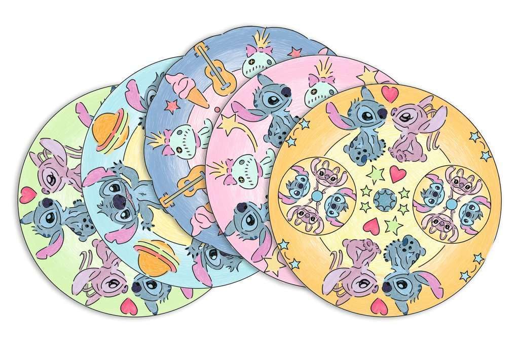 Mandala-Designer Midi Disney Stitch: Zeichenset für endlose Mandalas