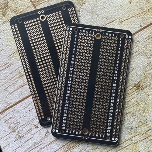 Placa PCB de doble cara con fibra FR4 de alta resistencia térmica, 10 unidades 3