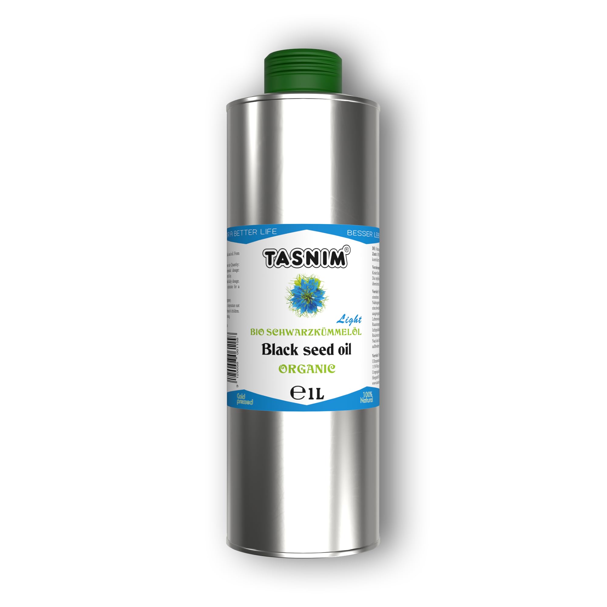 Bio olejek z czarnuszki Light – 1000 ml