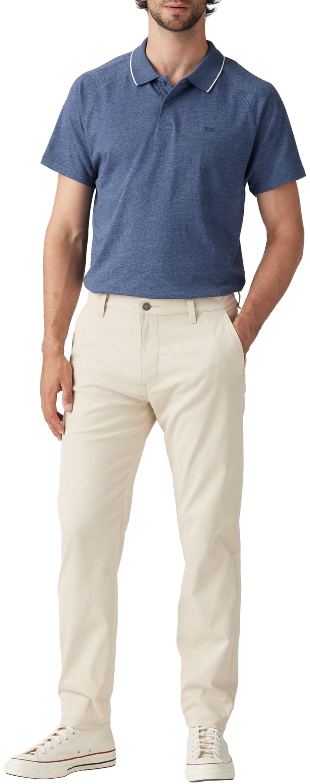 Levis Men's Cream Chinos in Size 33 L, Sports Direct
