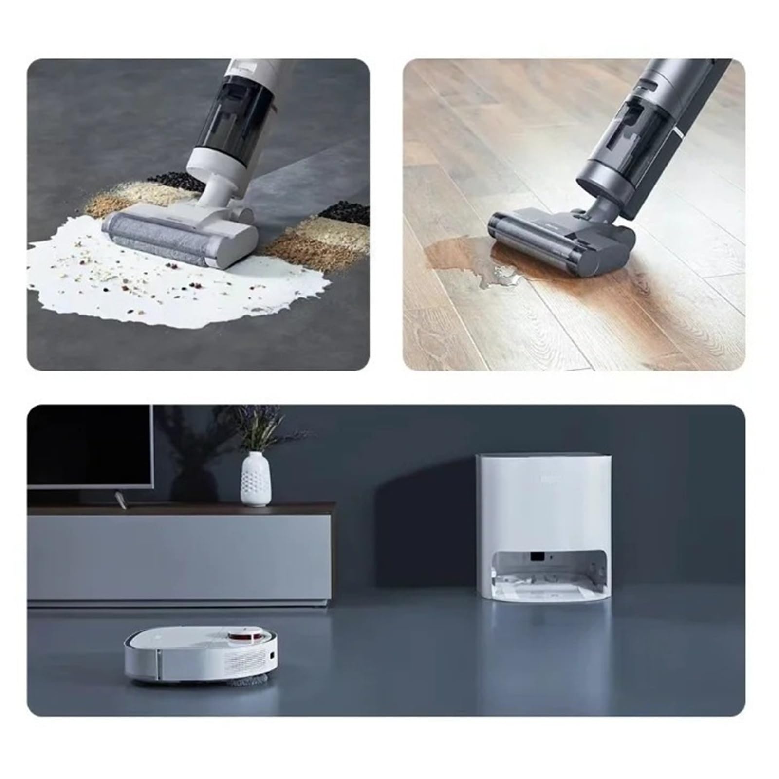 Solución de limpieza especial for suelos multisuperficie, compatible con Dreame H11/H11 Max/H12/M12/H13/H14/W10, detergente adicional