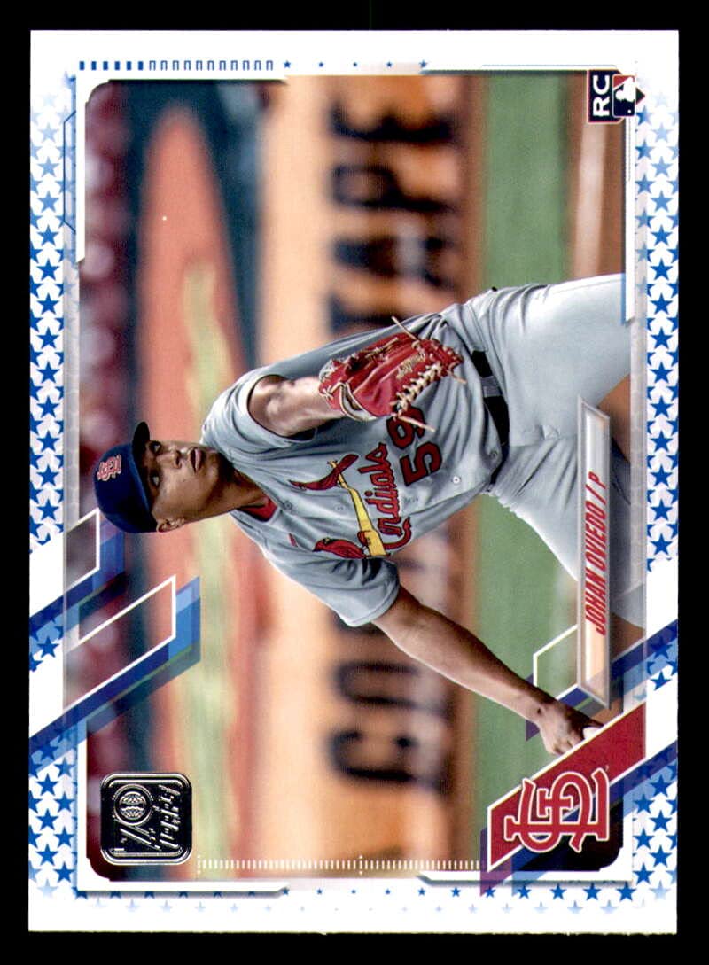 Amazon.com: 2021 Topps Blue Star 299#535 Johan Oviedo RC St. Louis  Cardinals BB : Collectibles & Fine Art