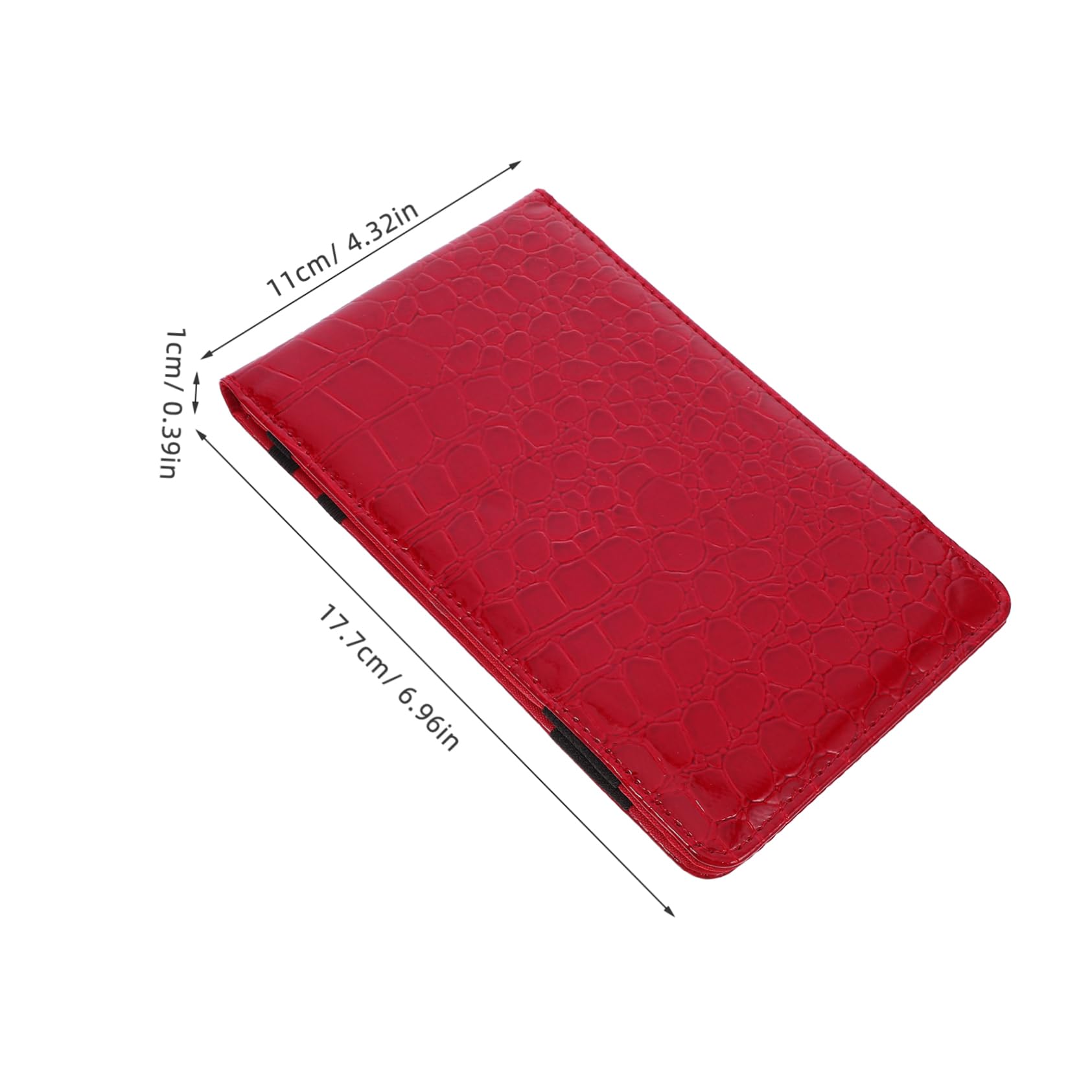 POPETPOP Portable Golf Scorebook PU Scorecard Protector for Accurate Record Keeping Compact Design for and Carrying for Golf Enthusiasts