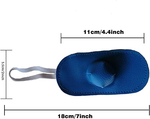 Miniatura 6 de Arlina Arilaca Gamefowl - Suministros de gallo, suministros para pollos para el cuidado de las aves de corral, protección de combate azul (4 pecs)