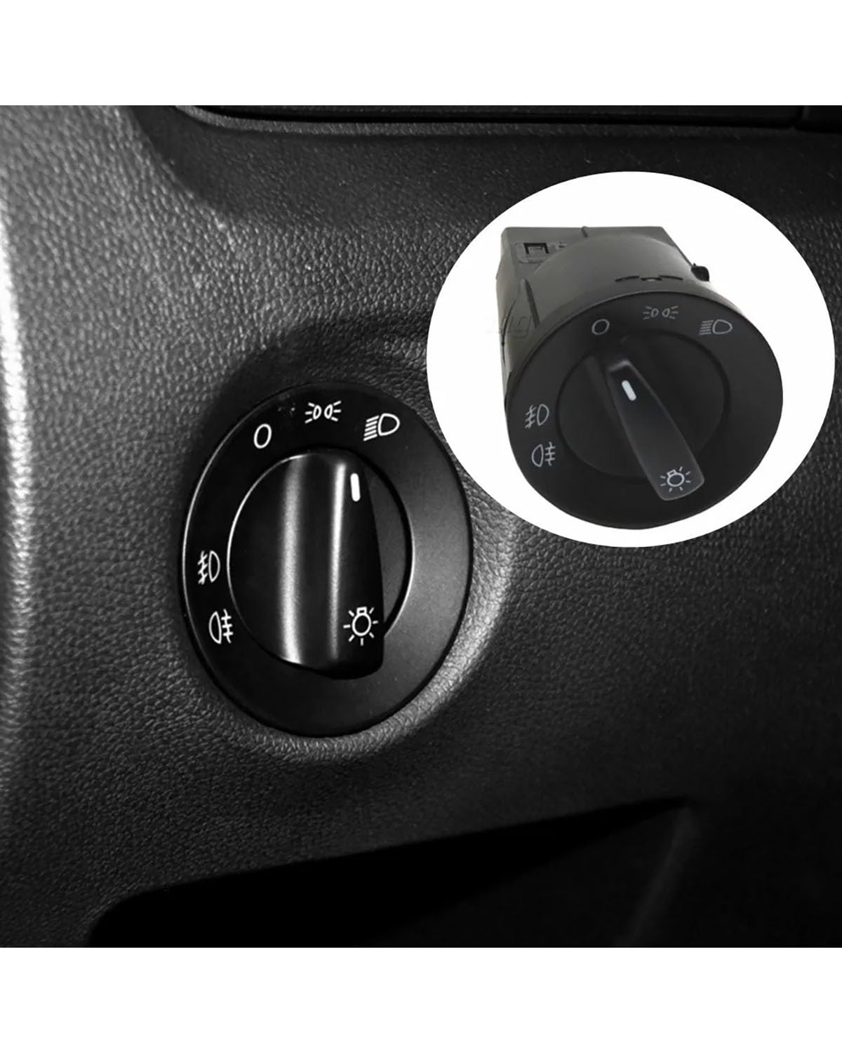 Auto Scheinwerfer Kopf Lampe Schalter Für Skoda Für Fabia Für Octavia 1996-2014 Scheinwerfer Nebel Lampe Schalter Knopf 5Jd941531