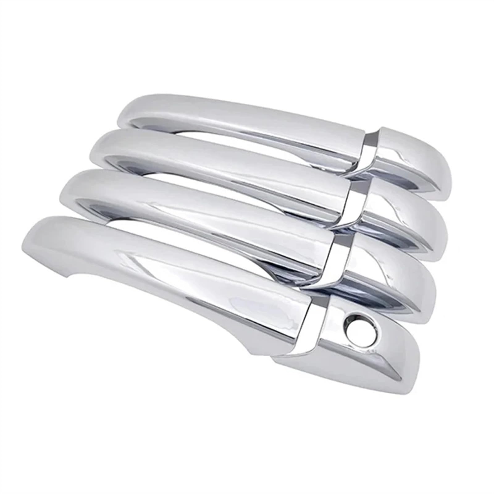 Lzbzhb 4Handle 1 Keyhole Car Exterior Outsidedoor Handle Car Exterior Door Handle Accessories For Chrysler For 300 For 300C For Mk1 2005 2006 2007 2008 2009 2010(4Handle 1 Keyhole)