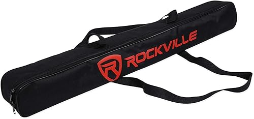 Miniatura 7 de Rockville Wired Pro MIc Kit 1 - Micrófono de metal de gama alta+soporte de micrófono+bolsa de transporte+cable, negro