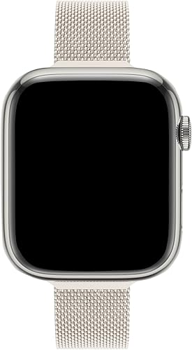 Miniatura 3 de Correa de cierre magnético de malla de acero inoxidable compatible con Apple Watch de 1.496 pulgadas, 1.575 pulgadas, 1.654 pulgadas, 1.654