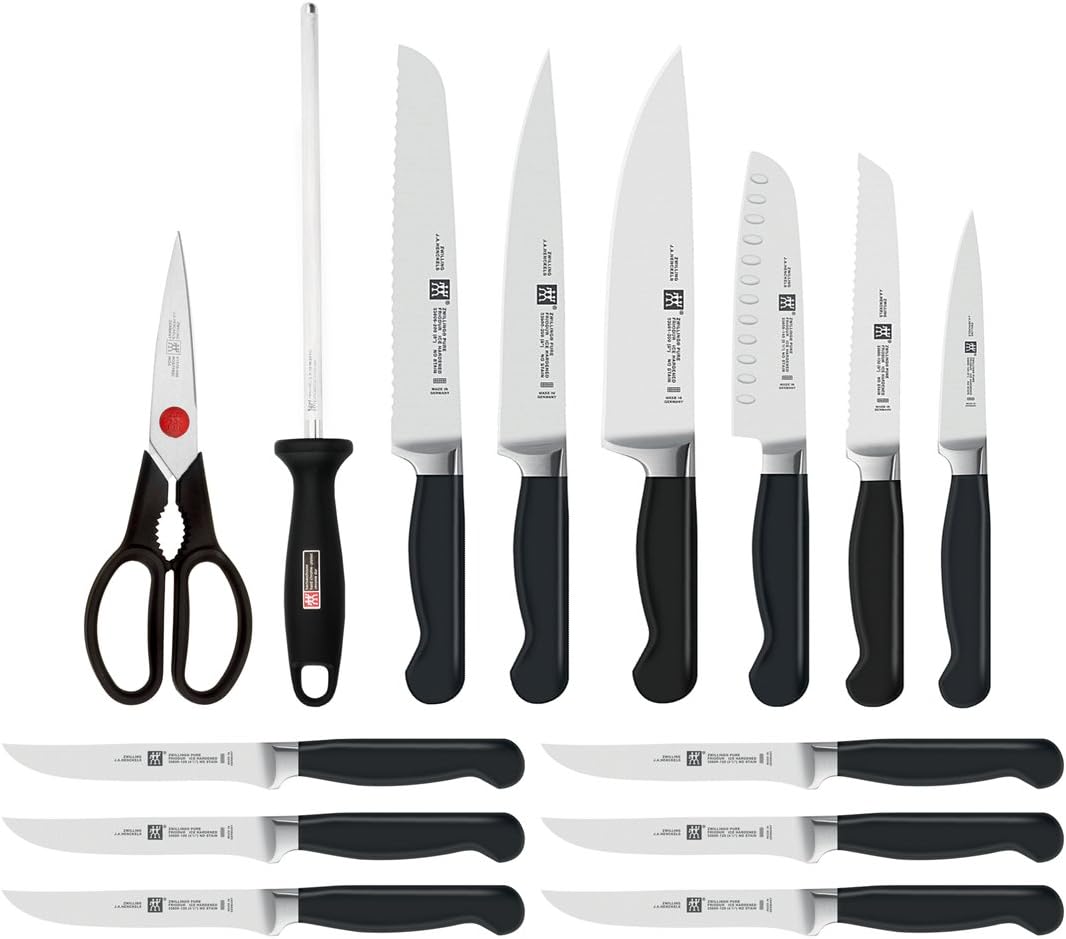 Henckels Zwilling Pure - 15 PC Knife Block Set