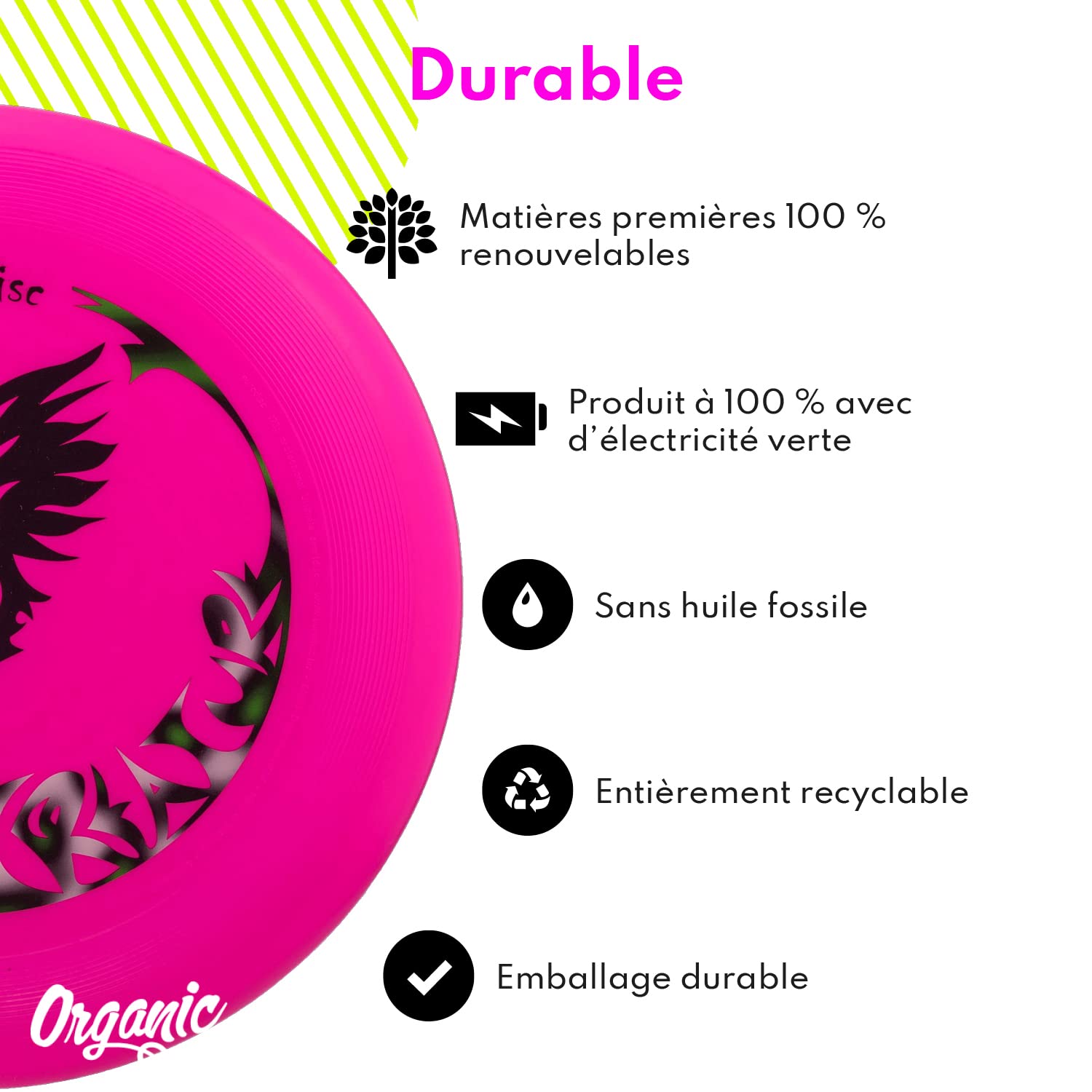 Eurodisc - ED5133P - Ultimate Creature Disque du Sport - Rose