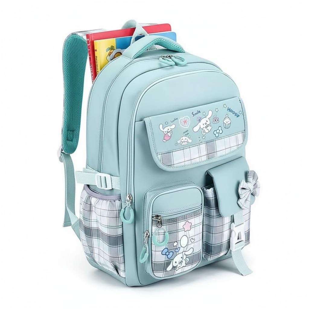 Backpack for Girls Kids, School Bag for Girls, Kawaii Backpack, Pink Purple School Bags for Kids Girls, College Backpack, Cute Kids Bag for School Travel Daily Use-image-32