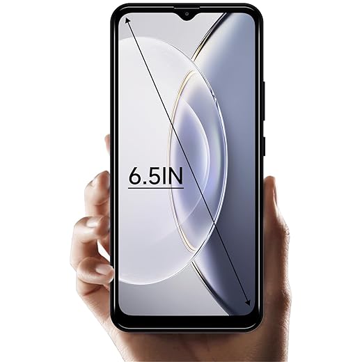 HeyxFome X1 2024 New 4G LTE GSM Unlocked Cell Phone 6.5” HD+ Screen Mobile Phones 4000mAh Android 10 Smart phone 16MP Smartphone Dual SIM (For T-mobile Metro Mint Tello USA Market) Face Unlock (Black)