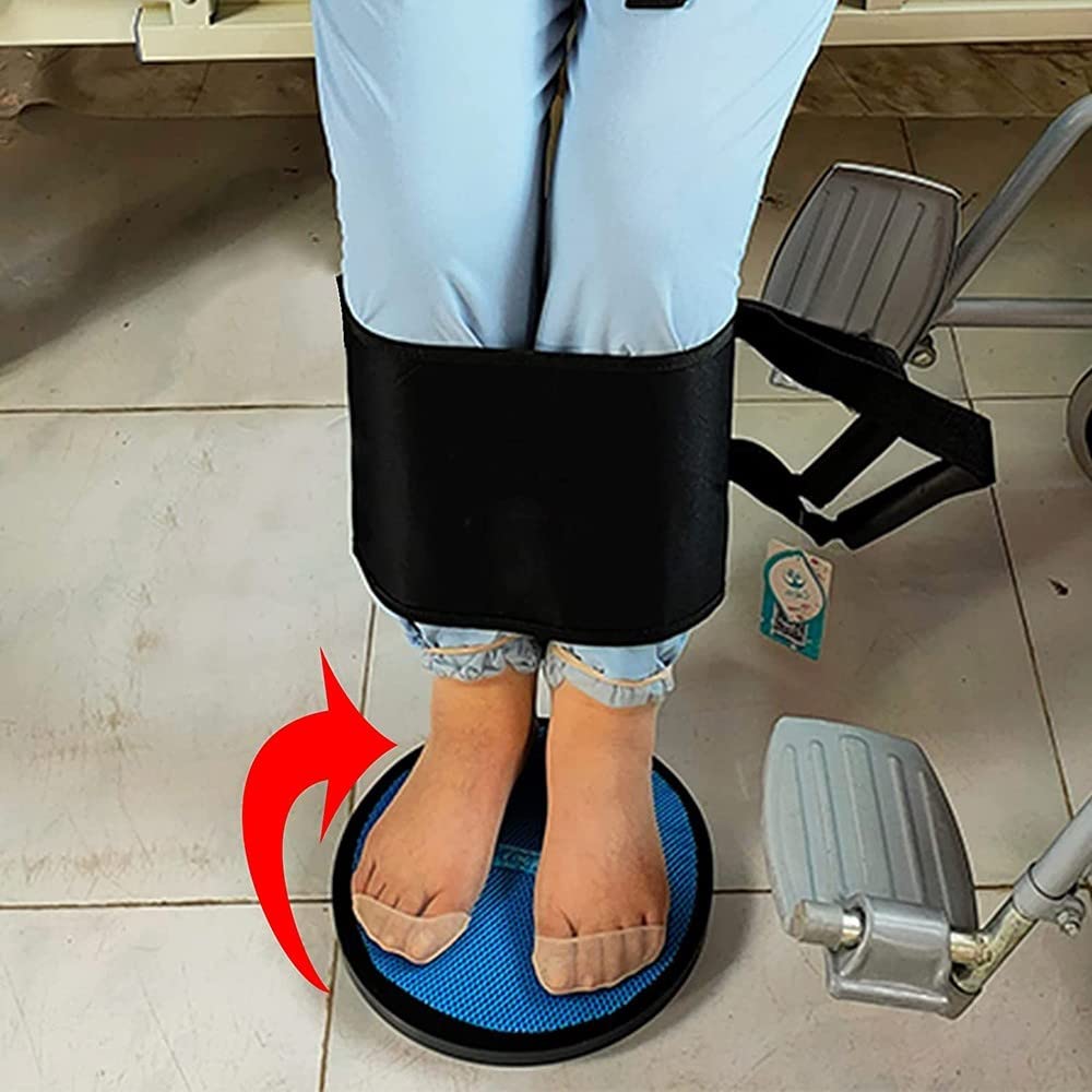 REMEK Disco De Transferencia, 360° Disco De Pivote De Tabla De Transferencia De Pacientes Antideslizante Disco Asistido por Hemiplejia para Ancianos Discapacitados