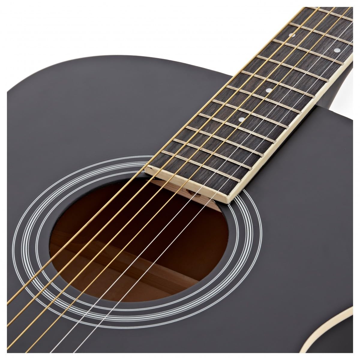 Guitarra Electroacústica de Estudiante Gear4music, Negro