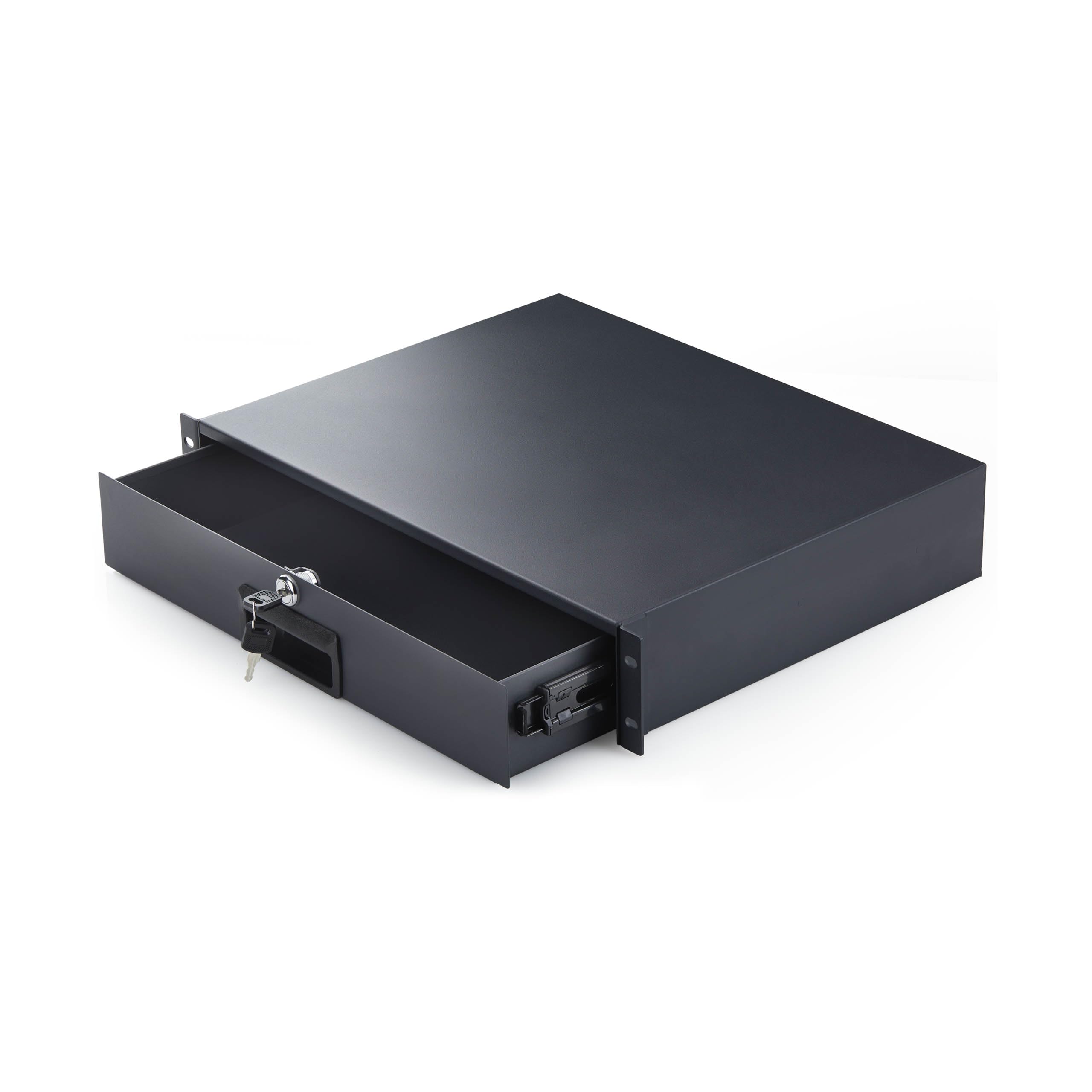 StarTech Tiroir 2U, Montable en Rack 19", pour Équipement AV et Réseau