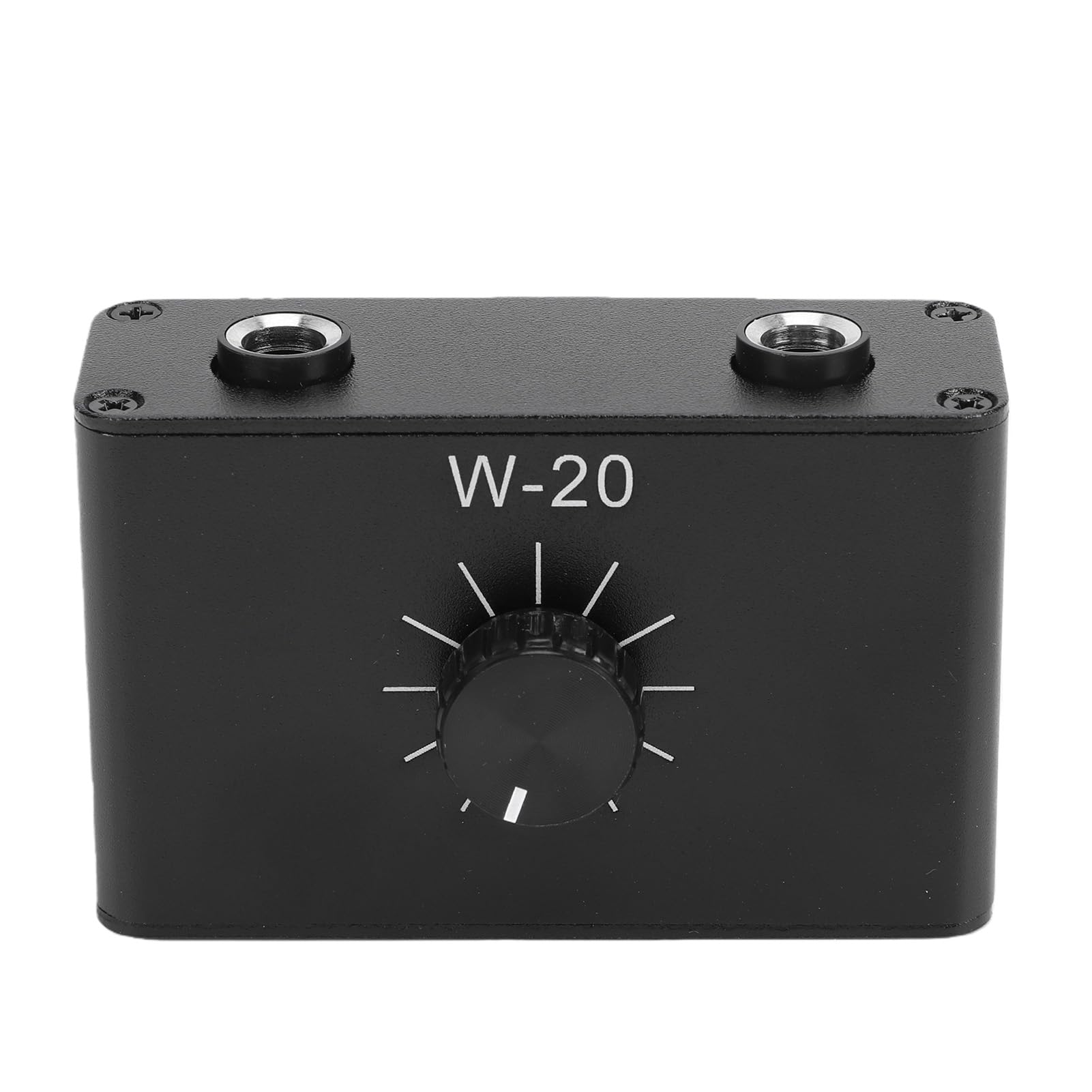 Attenuatore di Controllo del Volume da 1/4 di Pollice, Controller Jack Passivo da 6,35 Mm, Attenuatori Mono Stereo con Regolazione Continua e Continua, Ideale per Microfoni per Strumenti