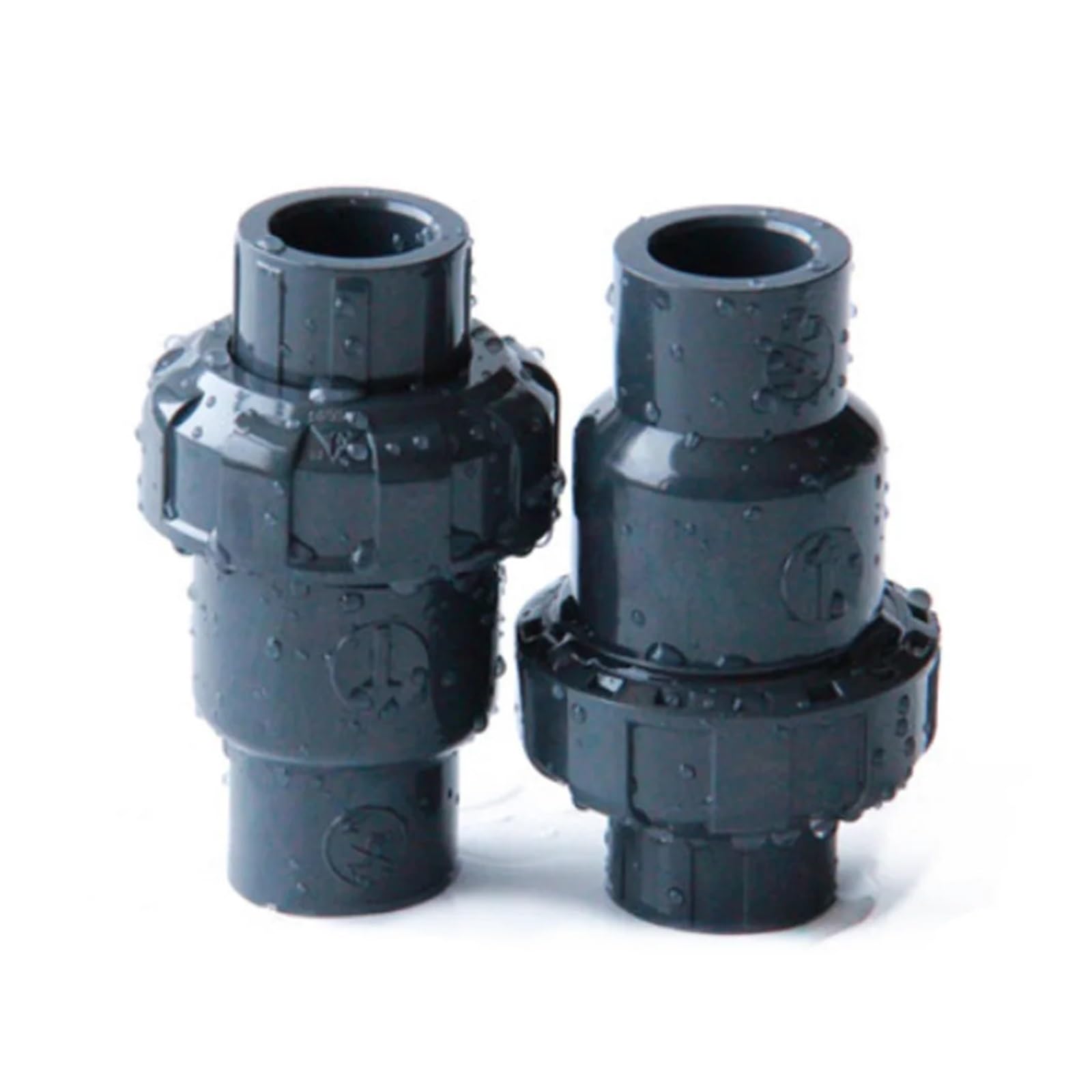 Válvula de retención de PVC SANKING de Taiwán, válvula de retención de aleta de plástico interior de 50MM, válvula Universal Vertical Horizontal DN25 DN32 DN40 DN50(DN40)