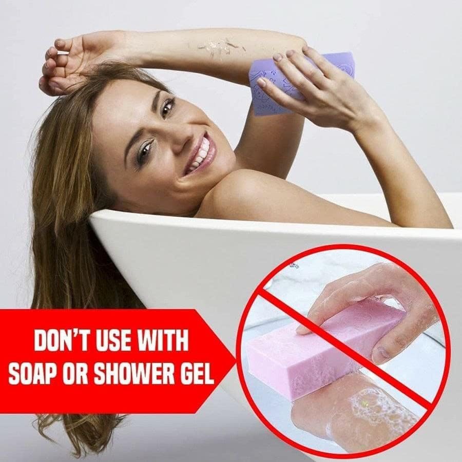 WEBILON Revin Enterprise||Exfoliating Bath Sponge|| Japanese Spa Cellulite Massager Dead Skin Remover Body Scrubber for Women and Men ||(Multicolor). 1