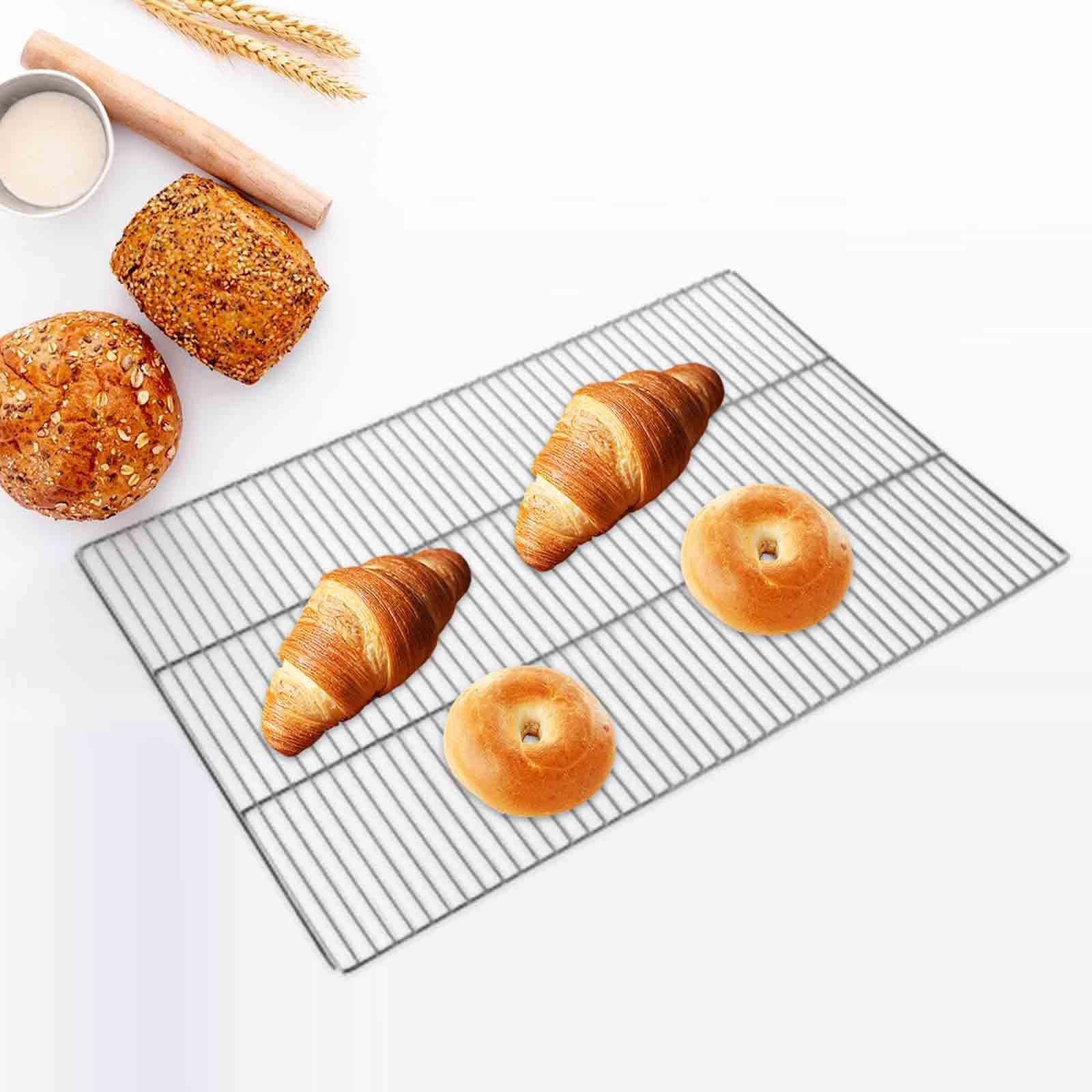 Sharplace Kühlregal, Backgitter, Tablett, Braten, Kuchen, Backen und Kühlregal, Grillen, 40 cm x 60 cm, Gitter, Backgitter, Backkühlregal, Einzelne Schicht