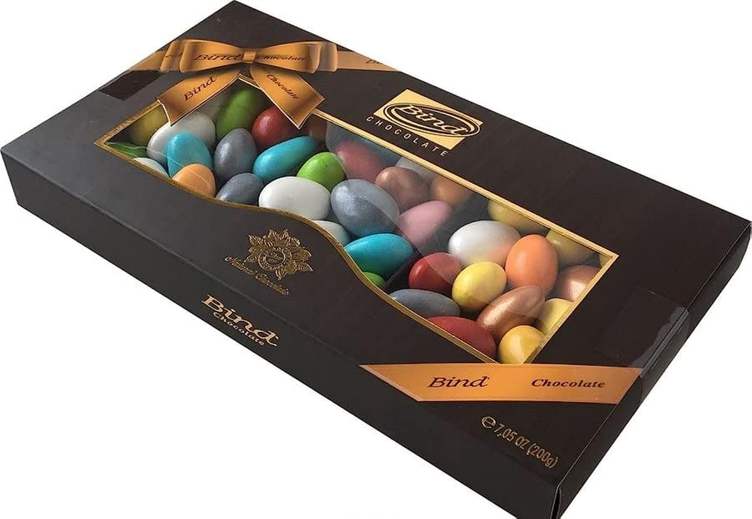BIND Sugar Coated Chocolate With Almond Mix Dragees - Chocolate Box 200g