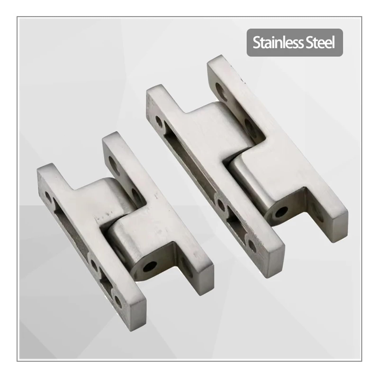 2Pz Bisagras desmontables inox 304 180 grados | Bisagra desmontable de acero inoxidable 304 for puertas y cajas de equipos
