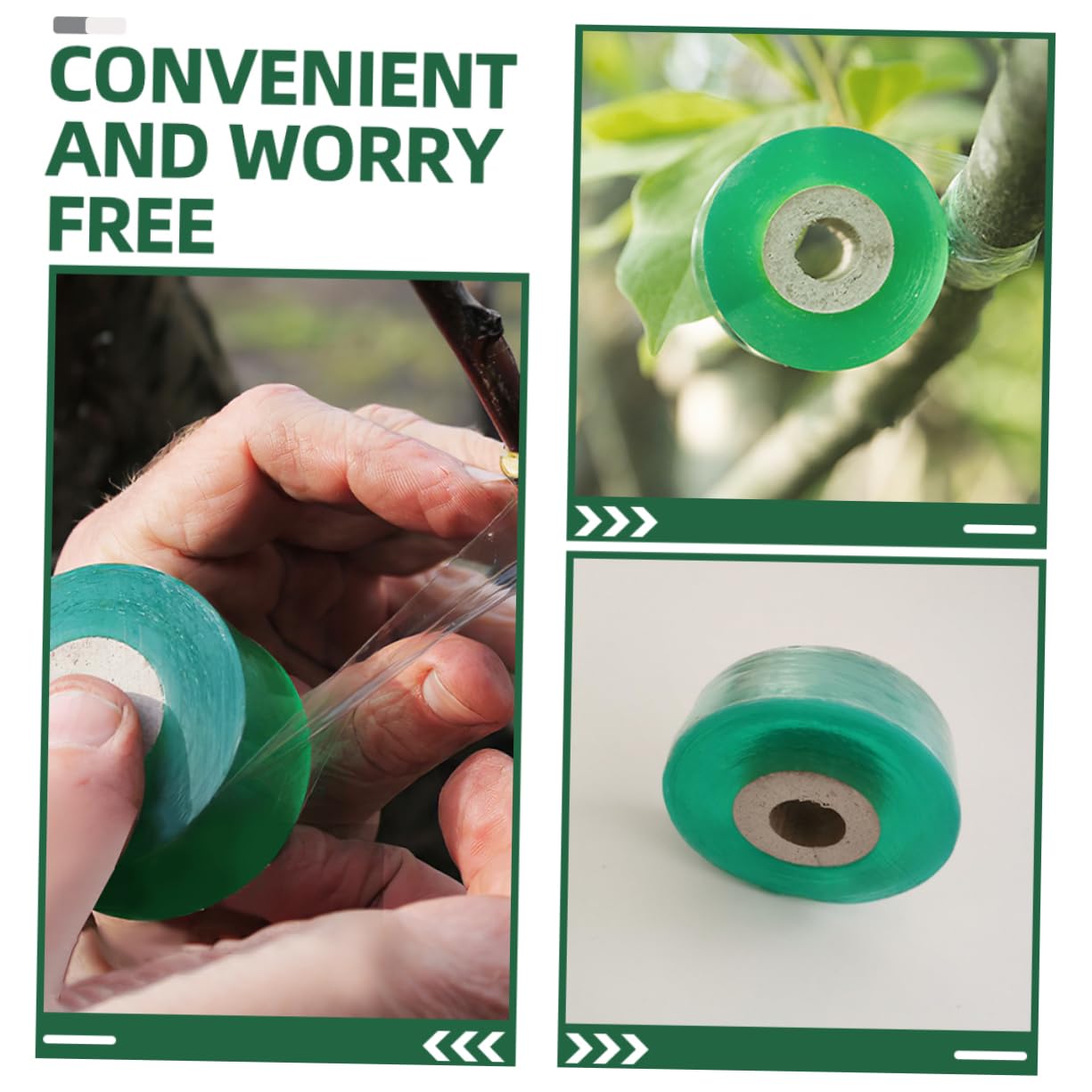 BESPORTBLE 12rotoli Nastro per Innesti Autoadesivo da Film per Innesto di Piante Impermeabili Flessibili e Traspiranti per Giardinaggio e Floricoltura