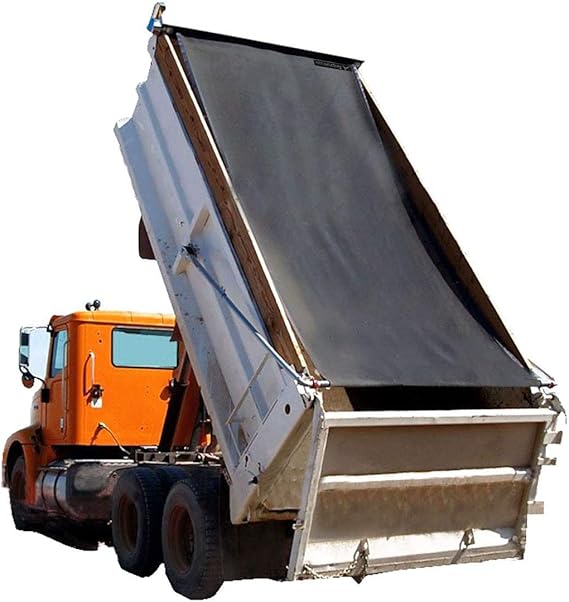 Automotive 7'6" x 18' DUMP TRUCK TRAILER MANUAL ROLL COVER TARP KIT