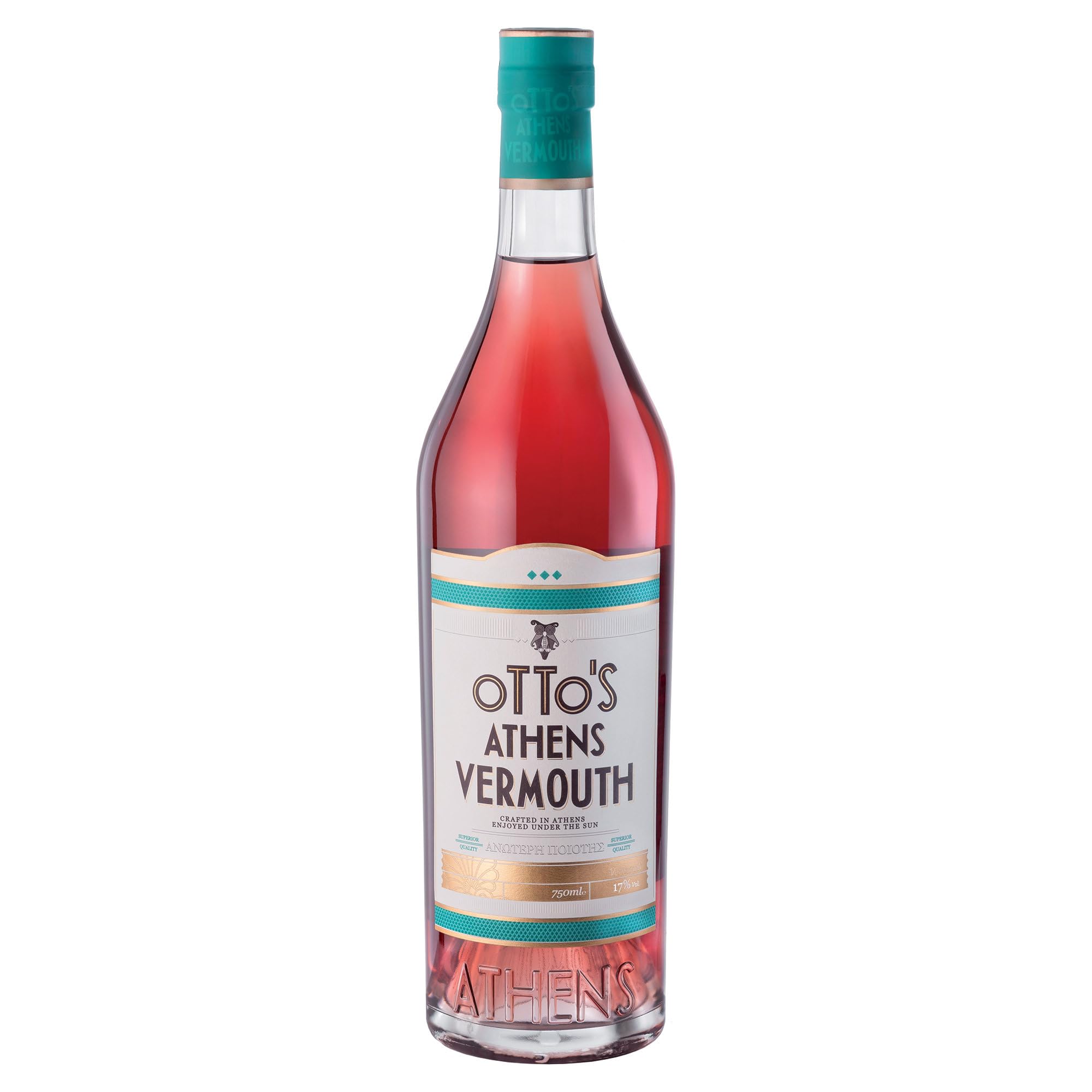 Otto´s I Athens Vermouth Wermut I 750 ml I 17% Volume I Wermut aus Griechenland (Packung mit 6)