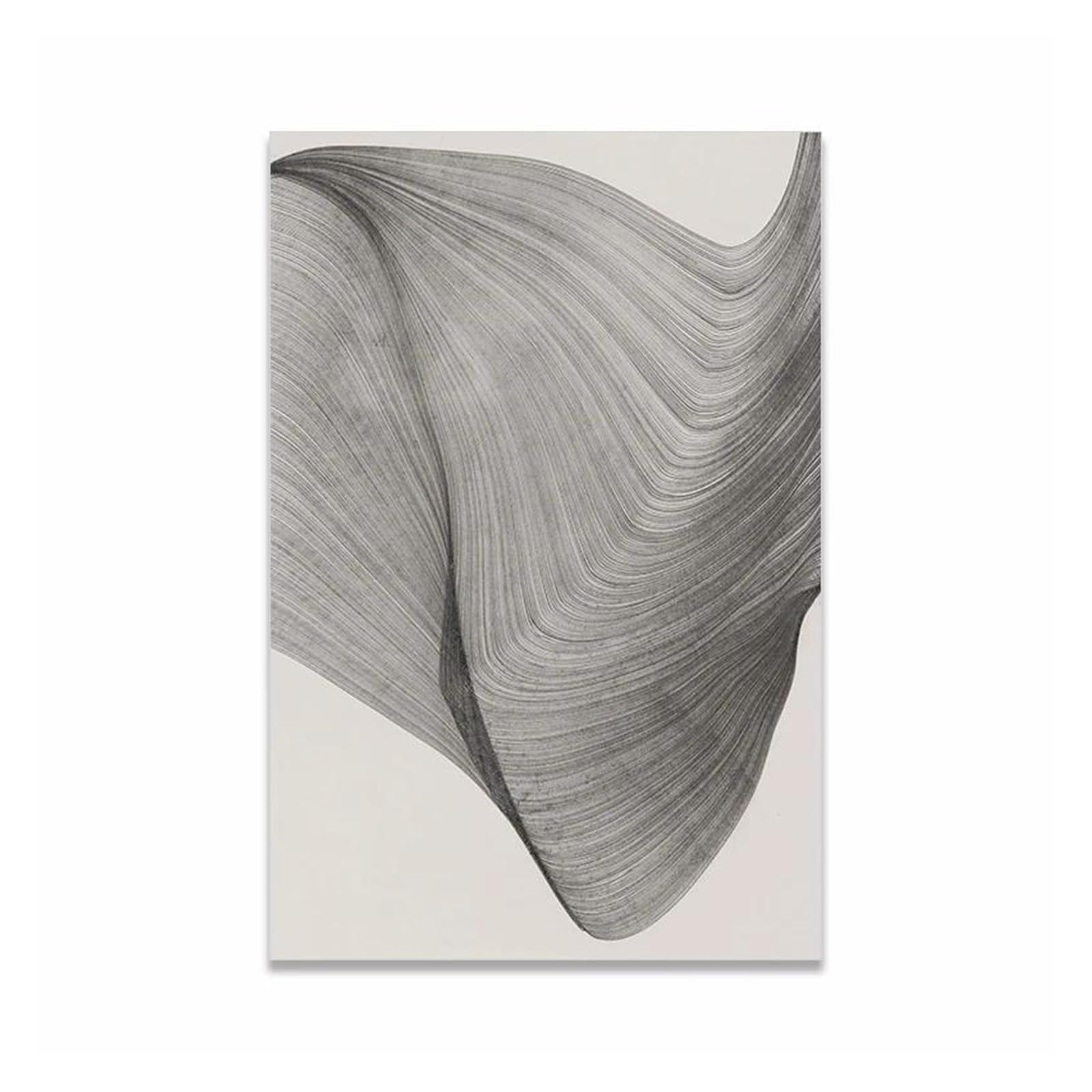 Tableau décoration murale moderne en toile imprimée abstraite de style nordique 50x70cm