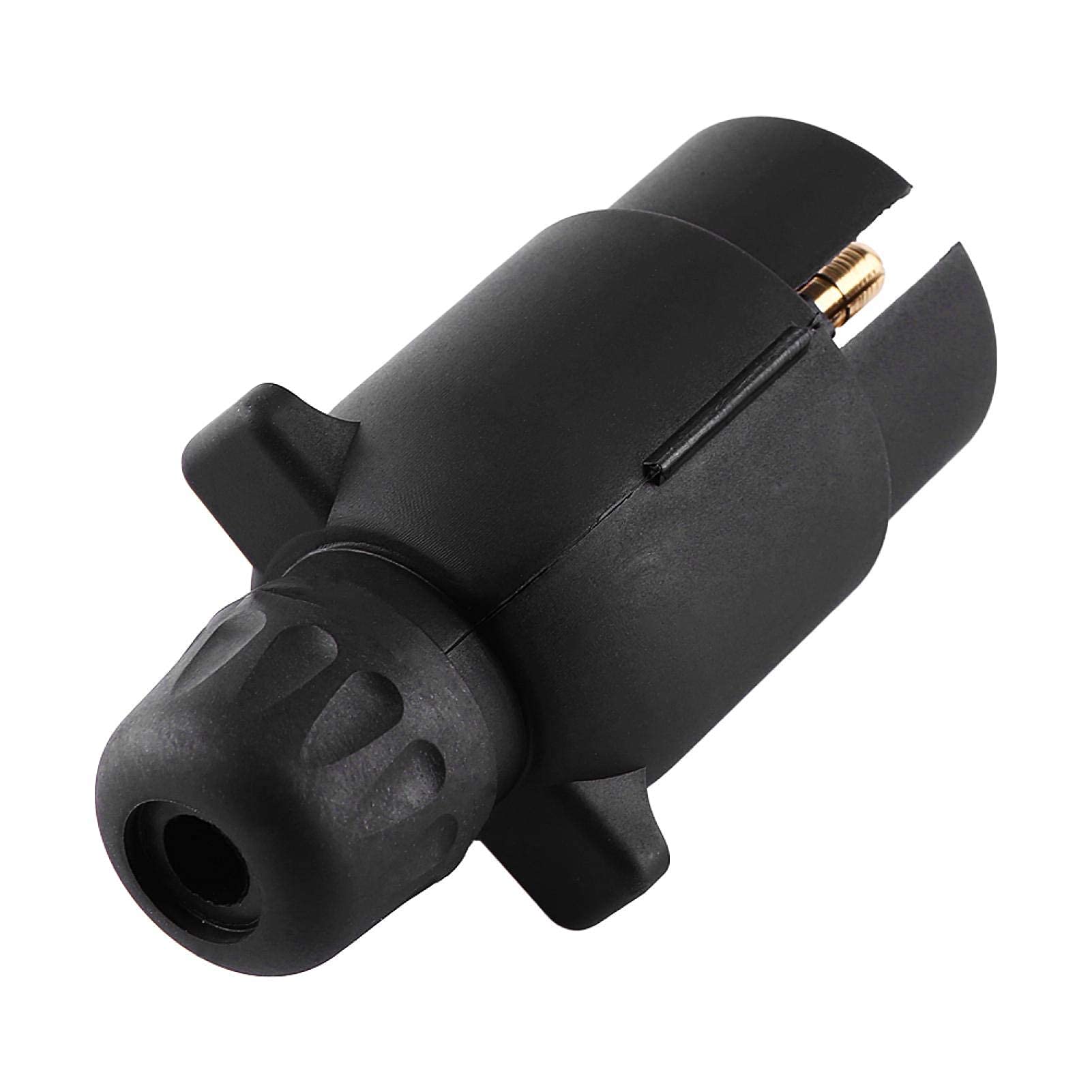 7 Vie Rimorchio Traino Lama Presa Rotonda Spina Connettore 12V 7 PIN Adattatore Per Rimorchio RV Yacht Traino Cablaggio Luce Conector  34