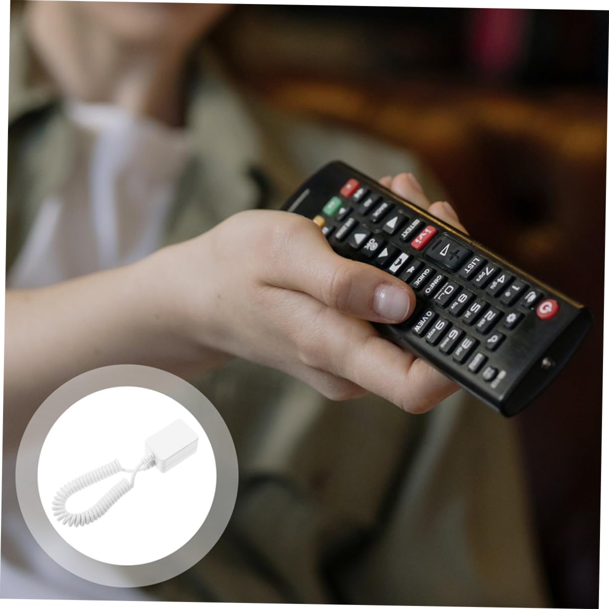 OSALADI 10pièces Câble Tether Rétractable Avec Adhésif Pour Télécommande Tv Et Modèles De Téléphone Support Anti-perte Et Antidérapant