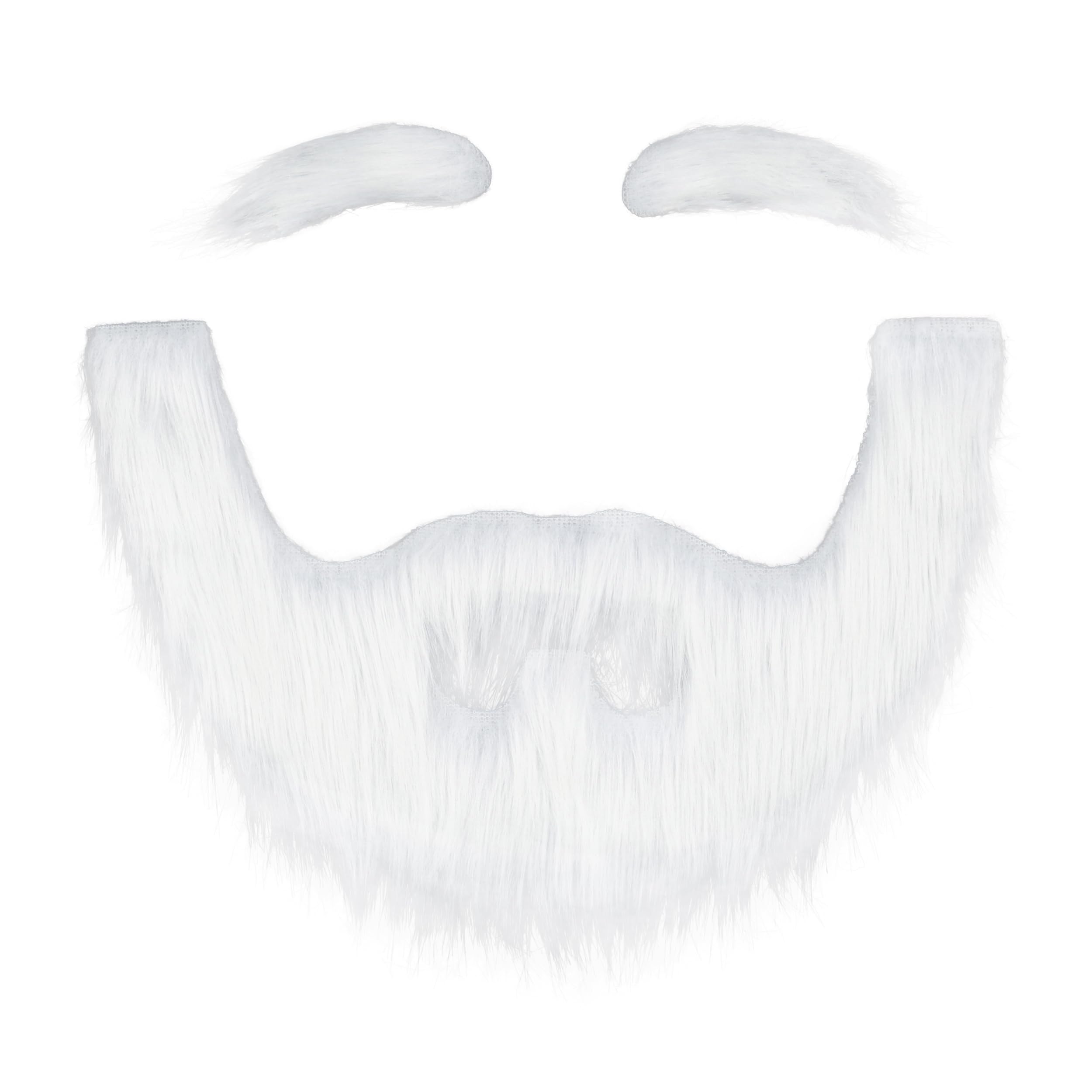 Yan DreamFake Beard and Self Adhesive Eyebrows Fake Mustache Novelty Costume Facial Hair for Cosplay Halloween Party