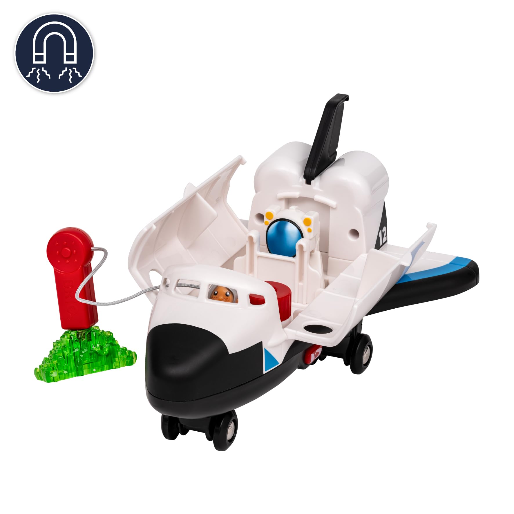 BRIO World Weltraum Deluxe Holzeisenbahnset - Spielzeug ab 3 Jahre