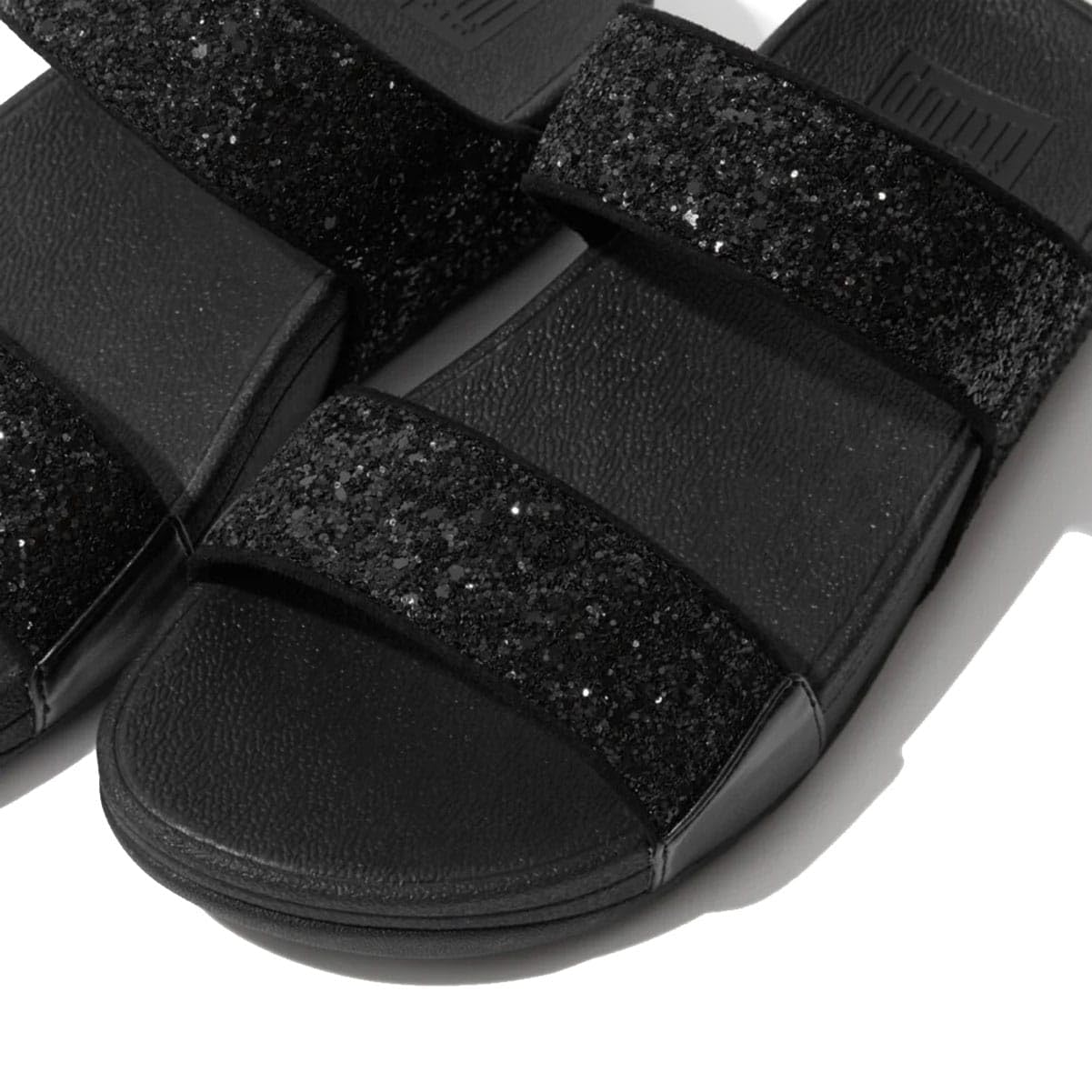 Fitflop Lulu Crystal Embellished Slides Sandale caleFemme