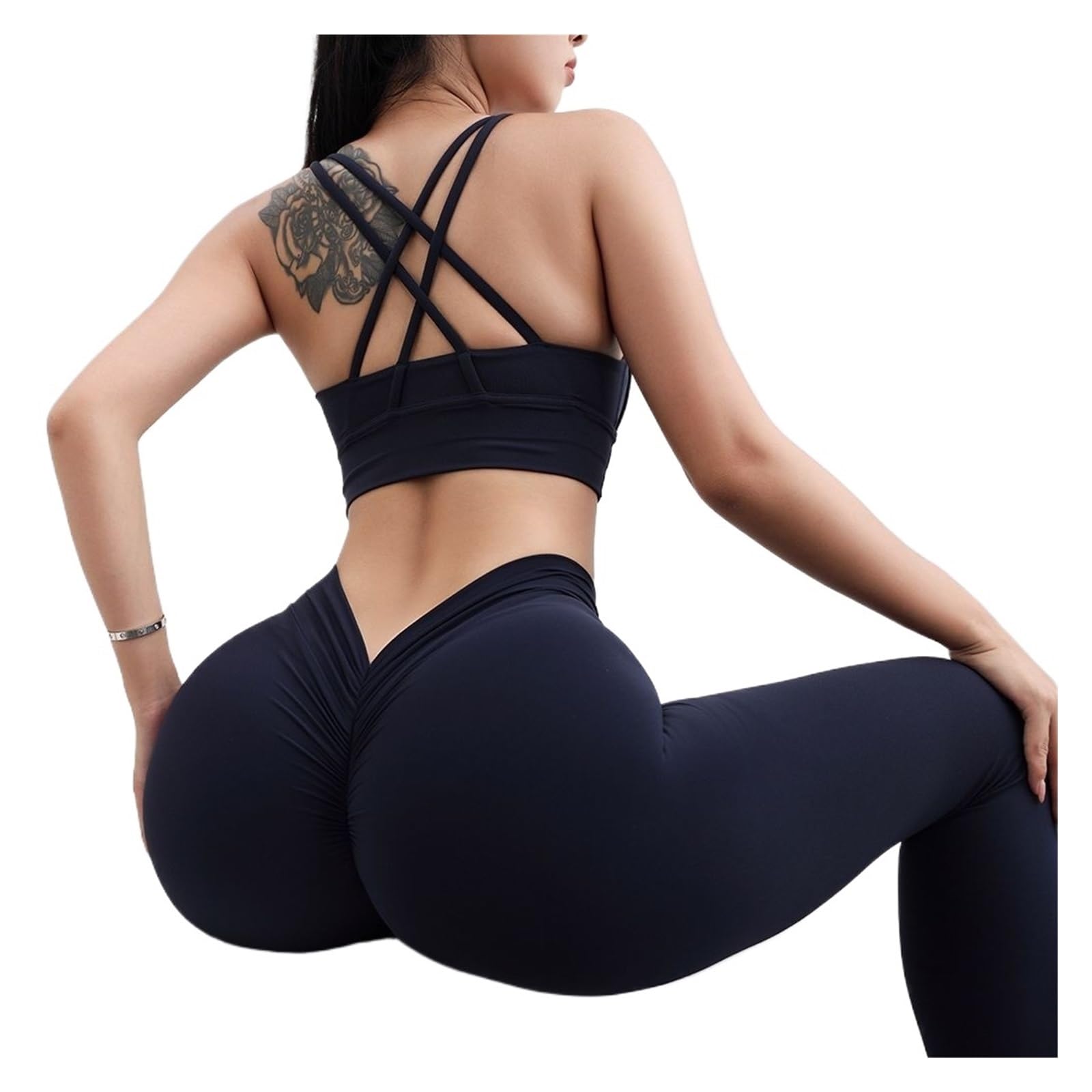 Leggins Mujer Push Up Leggings Lisos sin Costuras for Mujer, Mallas de Yoga, Pantalones