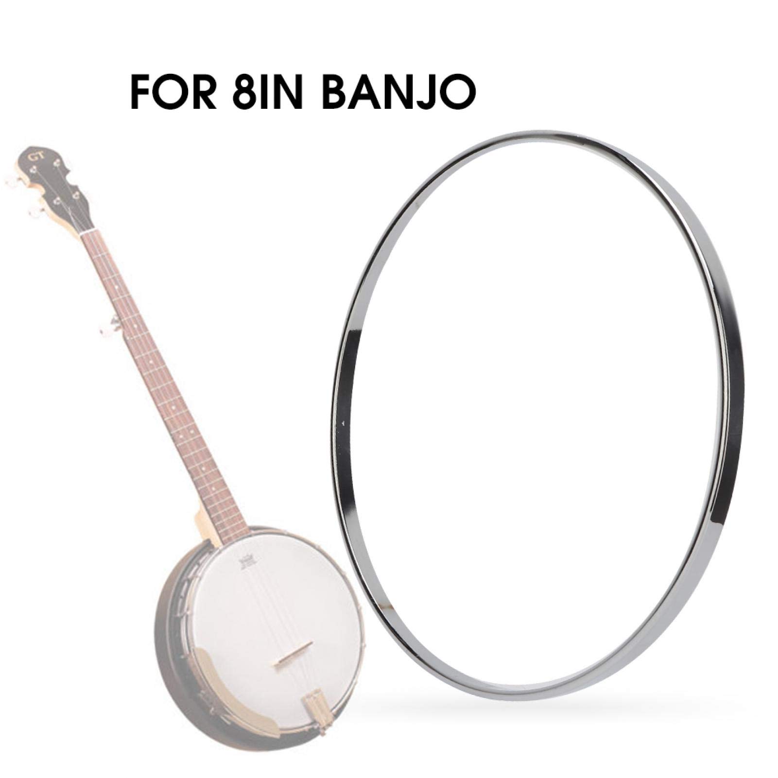 Aro de Piel de Banjo, aro de tensión de Banjo de 8 Pulgadas, luthiers para entusiastas de la música
