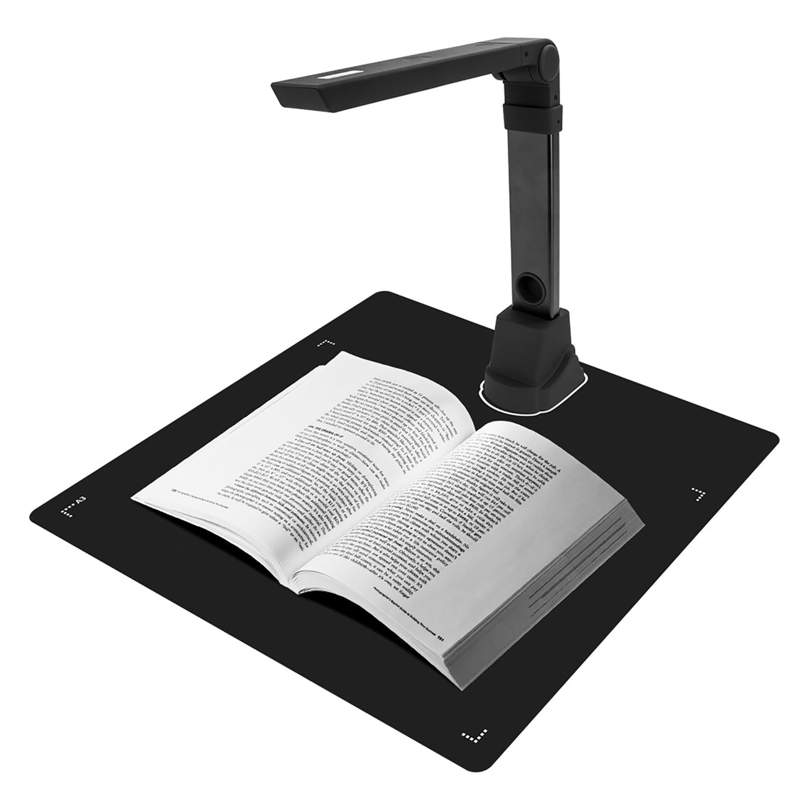 Amazon | 書画カメラスキャナー、OCR機能付き高速書画カメラ、1200万HD 