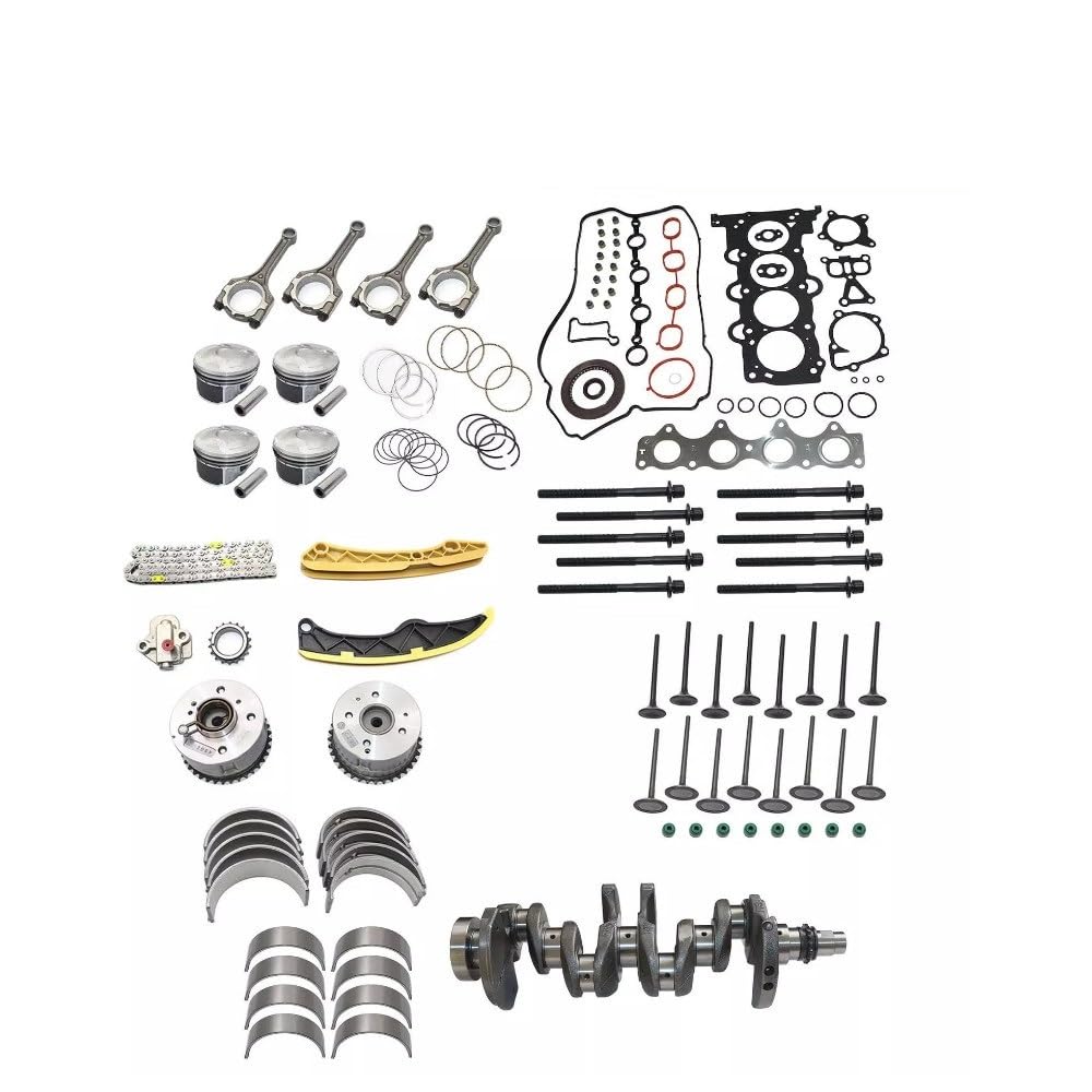 Kit di modifica cilindro moto RACEORLY Kit di ricostruzione del motore Albero motore Con aste Timing adatto per 1.6L