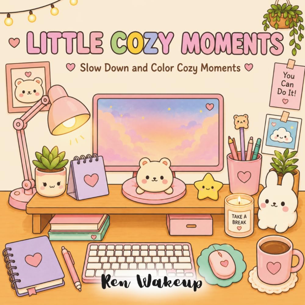 Little Cozy Moments: Slow Down and Color Cozy Moments
