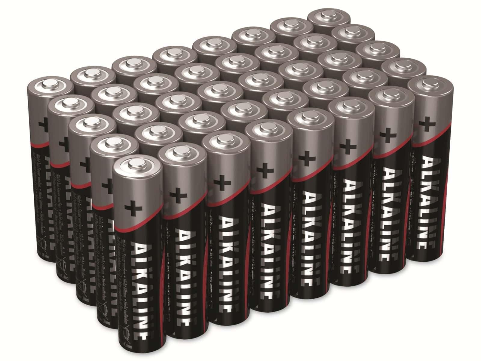 Ansmann Baterie Alkaliczne AAA 1,5V – 40 sztuk, Długotrwała Wydajność, Szczelna Konstrukcja, Idealne do Zabawek, Pilotów i Latarek