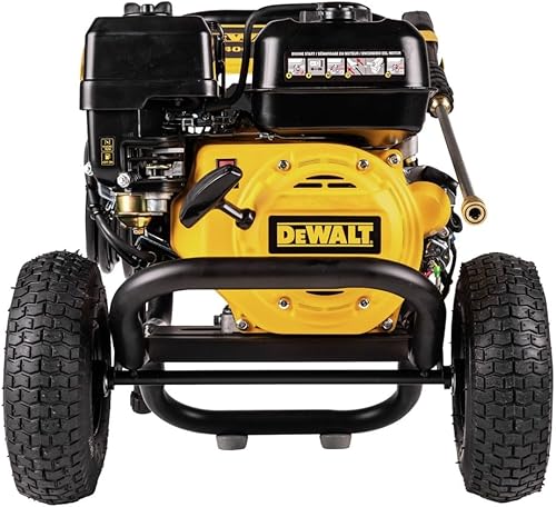 Miniatura 5 de DeWalt DXPW3425E-S Lavadora a presión de gas de 3400 PSI, bomba de leva axial de 2.5 GPM, retroceso de 208cc con motor de arranque eléctrico,
