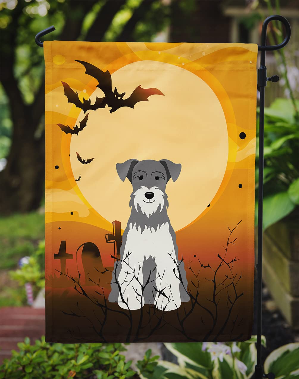 Bandiera Da Giardino Halloween Papillon - 27,9x38,1 Cm - Doppia Faccia In Poliestere