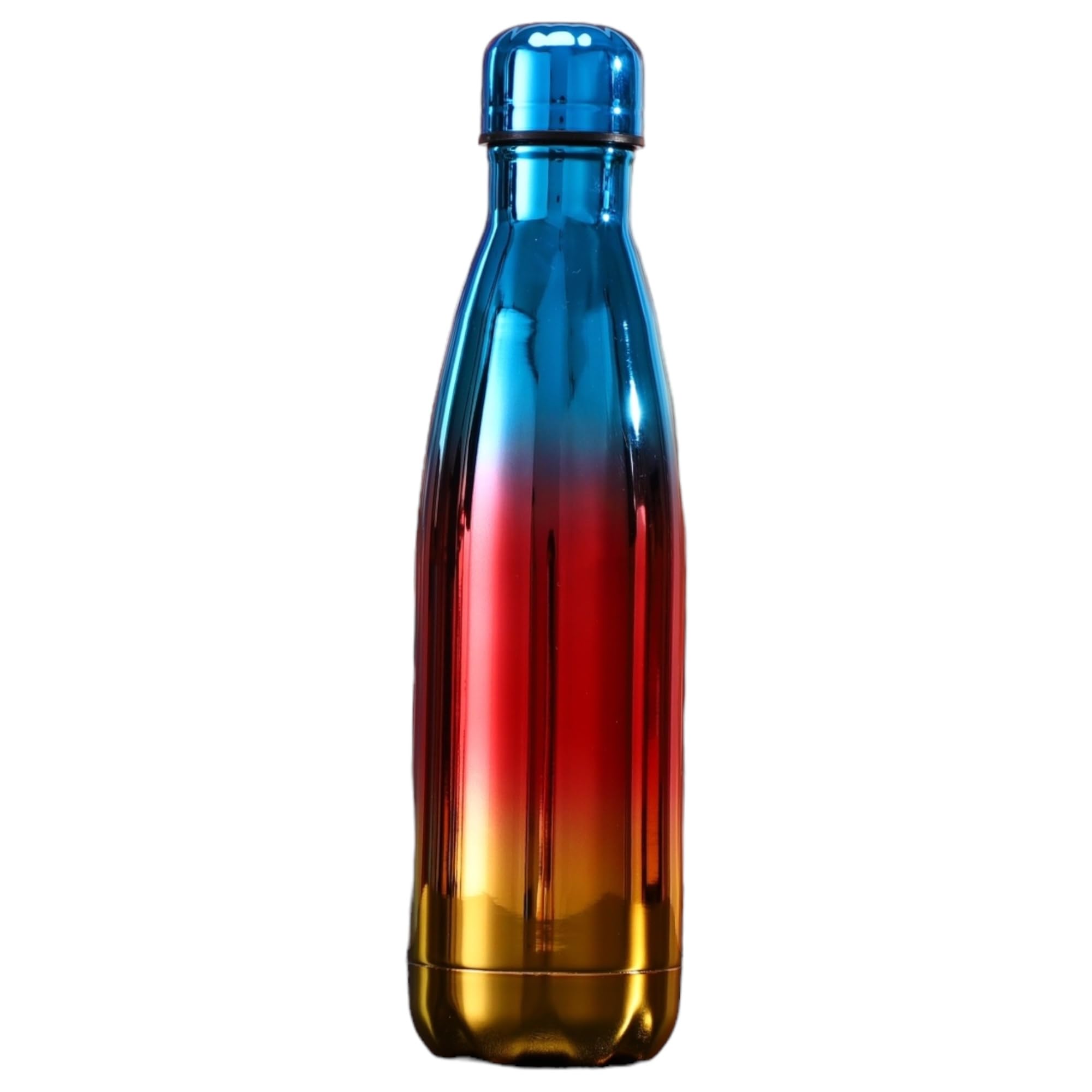 Mi Ko Mi Ka Botella de Agua Térmica de Acero Inoxidable Reutilizable | Sin BPA | Mantiene 24H Frio / 12H Calor | Hermética - Doble Pared a Prueba de Fugas (2 Azules, 750ml) — view 43